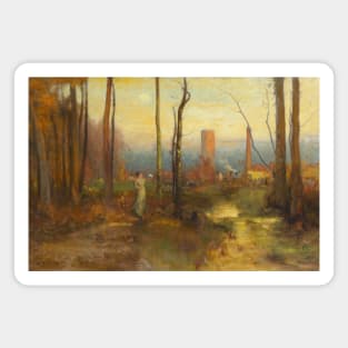 The Mill Stream, Montclair, New Jersey by George Inness Magnet